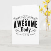 Geburtstag Geboren 1990 Phantastischer Körper Karte (Gelbe Blume)