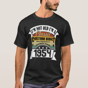Geburtstag Geboren im Jahr 1954 Vintag bin ich nic T-Shirt