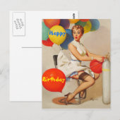 Geburtstag, Geburtstag Postkarte (Vorne/Hinten)