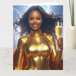 Geburtstag & Geburtstag Superheld Karte