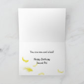 Geburtstag - Geheime Pal - Cooles Küken Karte (Innenseite)