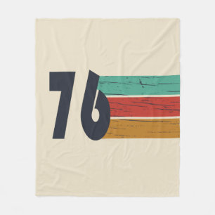 Geburtstag Geschenk 1976 Jahrgang 50 Fleecedecke