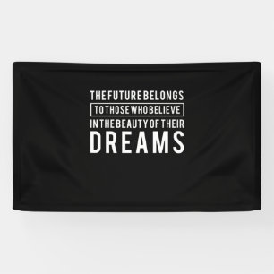 Geburtstag Geschenk die Zukunft gehört zu Ihren Tr Banner