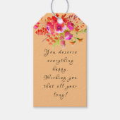 Geburtstag Geschenkanhänger (Vorderseite)