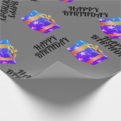 Geburtstag Geschenkpapier (Ecke)