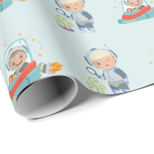 GEBURTSTAG GESCHENKPAPIER (Rolleneckpunkt)