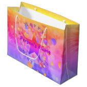Geburtstag Geschenktüte Design HAMbyWG (Vorderseite Schrägansicht)