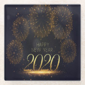 Geburtstag Glasuntersetzer (Vorderseite)