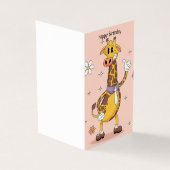 Geburtstag glücklich - Kinderkarte (Vorderseite)