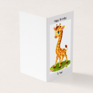 Geburtstag glücklich - Kinderkarte