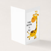 Geburtstag glücklich - Kinderkarte (Vorderseite)