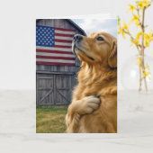 Geburtstag Golden Retriever Vergeltung Legitimität Karte (Gelbe Blume)