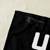 Geburtstag Golfer Funny 40. glücklicher Vater Par Strandtuch (Beispiel)