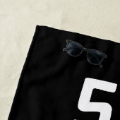 Geburtstag Golfer Funny 50. glücklicher Vater Par Strandtuch (Beispiel)