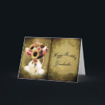 GEBURTSTAG - GRANDMOTHER - VINTAG/FLORAL/BUCH KARTE<br><div class="desc">WEITERE KARTEN MIT DEM GLEICHEN BILD SEHEN</div>