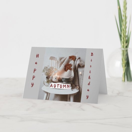 ***GEBURTSTAG** GREETINGS FÜR SIE KARTE (Vorderseite)