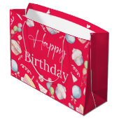 Geburtstag Große Geschenktüte (Rückseite Schrägansicht)