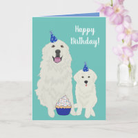 Geburtstag Große Pyrenäen Hundekarte