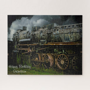 Geburtstag Großvater. Puzzle