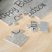 Geburtstag Großvater. Puzzle (Seite)