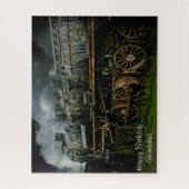 Geburtstag Großvater. Puzzle (Vertikal)