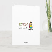 Geburtstag Gruetingcard Karte (Rückseite)