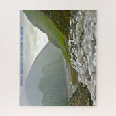 Geburtstag Grüße Vater - Fox Glacier - Neuseeland Puzzle (Vertikal)