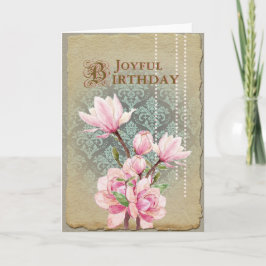 Geburtstag - Grußkarte Feiertagskarte