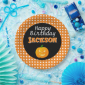 Geburtstag-HalloweenpapierTeller Pappteller (Party)