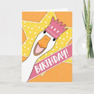Geburtstag Happy Duck Holiday Card Feiertagskarte