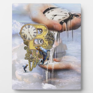 Geburtstag-Hauptstadt- Brief-B Art. Fotoplatte