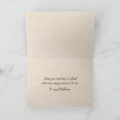 Geburtstag Herbstüberbrückung Karte (Innenseite)