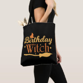 Geburtstag Hexe Halloween Geburtstag Tasche (Von Nahem)