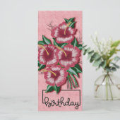 Geburtstag Hibiskus (Stehend Vorderseite)