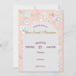 Geburtstag Hochzeit Weihnachten Generic Customize Einladung