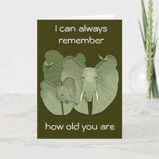 Geburtstag - Humorisch Karte