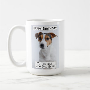 Geburtstag Hund Vater Bestes Tier-Foto Kaffeetasse