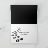 Geburtstag Hunde Humor Karte (Innenseite)