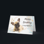 Geburtstag Husband Niedlichen Französisch Bulldog Karte<br><div class="desc">Geburtsdatum Husband Niedlichen Bulldog Hund Tier</div>