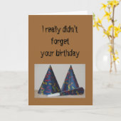 Geburtstag - ich habe wirklich deinen Geburtstag n Karte (Gelbe Blume)