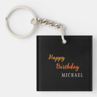 Geburtstag Ihr Name Minimalistisch Modern