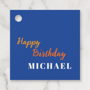 Geburtstag Ihr Name Minimalistisch Persönlich Mode Geschenkanhänger