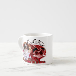 Geburtstag - Ihre Jugend hat das Gebäude verlasse Espressotasse