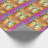 Geburtstag im Alter 4 Geschenkpapier (Ecke)