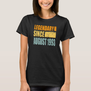 Geburtstag im August 1993 T-Shirt