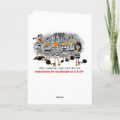 Geburtstag im Gefängnis Karte (Rückseite)