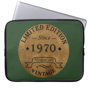 Geburtstag im Jahrgang 1970 Laptopschutzhülle