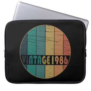 Geburtstag im Jahrgang 1986 Laptopschutzhülle