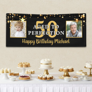 Geburtstag IM LAUFE DER ZEIT ZUM PERFEKTIONISMUS g Banner