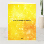 Geburtstag im November Karte (Rückseite)